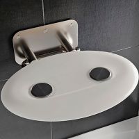 Сиденье для душа Ravak Ovo P II Opal B8F0000049 Прозрачно-белое — фото 1, Сиденья