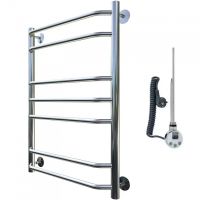 Электрический полотенцесушитель Тругор Браво 3 элТЭН 80x50 Хром — фото 1, Электрические полотенцесушители