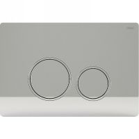 Клавиша смыва Ctesi Round BK0202120 Хром — фото 1, Комплектующие для душевого оборудования