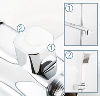 Товар: Смеситель для ванны Frap H46 F2246 универсальный Хром - фото 4 Смеситель для ванны Frap H46 F2246 универсальный Хром — фото 4, Смеситель для ванны