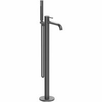 Смеситель для ванны Vincea Desire VTF-1DGM Вороненая сталь — фото 1, Смесители