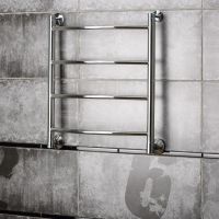 Водяной полотенцесушитель Тругор Приоритет 1 НП 60x50 Хром — фото 2, Водяные полотенцесушители