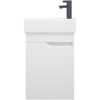 Товар: Тумба под раковину Corozo Теона 45 SD-00001628 подвесная Белая - фото 2 Тумба под раковину Corozo Теона 45 SD-00001628 подвесная Белая — фото 2, Мебель для ванной