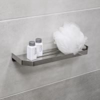 Металлическая полка Fixsen Hi-Tech FX-843 Хром — фото 2, Полки для ванной и душа