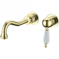 Смеситель для раковины Boheme Tradizionale Oro 287 Золото — фото 1, Смесители