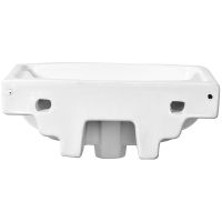 Товар: Раковина Santek Лонги 45 1WH501753 Белая - фото 7 Раковина Santek Лонги 45 1WH501753 Белая — фото 7, Раковины напольные