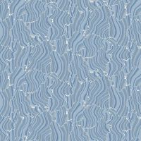 Обои Bernardo Bartalucci Medici 84206-6 Винил на флизелине (1,06*10,05) Синий, Геометрия — фото 1, Обои для стен