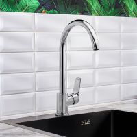 Смеситель для кухни Ростовская Мануфактура Сантехники Boou B8290-28J Хром — фото 5, Смесители