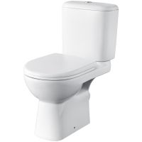 Унитаз компакт Roca Access 34P23900Y с бачком и сиденьем Микролифт — фото 1, Напольные унитазы