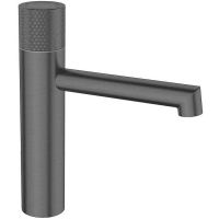 Смеситель для раковины Vincea Desire VBF-1D3GM Вороненая сталь — фото 1, Смесители для раковины