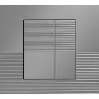 Клавиша смыва Grossman Pragma 800.T1.03.110.110 Хром матовый — фото 1, Кнопки смыва