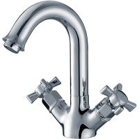 Смеситель для раковины Kaiser Cross 41011 Хром — фото 1, Смесители