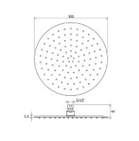 Товар: Верхний душ Ravak Chrome Slim 984.00 X07P336 Хром - фото 2 Верхний душ Ravak Chrome Slim 984.00 X07P336 Хром — фото 2, Душевое оборудование. Душевая программа