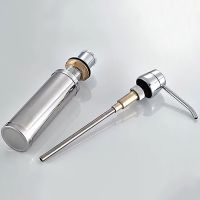 Дозатор для моющего средства Haiba HB405 Хром — фото 3, Дозаторы для кухонных моек