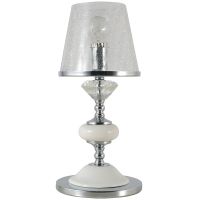 Настольная лампа Crystal Lux Betis LG1 Прозрачная Хром — фото 1, Настольные лампы