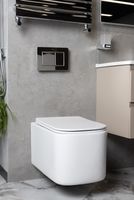 Унитаз Boheme Mane 970-SET-W подвесной Белый глянцевый с сиденьем Микролифт — фото 5, Унитазы