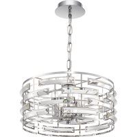 Подвесной светильник Maytoni Modern Frontera MOD067PL-04CH Прозрачный Хром — фото 1, Подвесные светильники