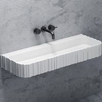 Раковина Abber Stein 80 AS2652-0.8 Белая матовая — фото 1, Раковины подвесные