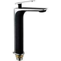 Смеситель для раковины Frap H57 F1057-2 Черный матовый Хром — фото 1, Смесители