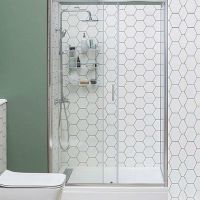 Товар: Душевая дверь Aquanet SD-1200A 120 209406 профиль Хром стекло прозрачное - фото 2 Душевая дверь Aquanet SD-1200A 120 209406 профиль Хром стекло прозрачное — фото 2, Раздвижные душевые двери