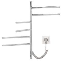 Электрический полотенцесушитель Vincea 43х80 VTD-1S2CE Хром — фото 2, Электрические полотенцесушители