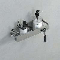 Металлическая полка Boheme Q 10965-CR Хром — фото 3, Полки для ванной и душа