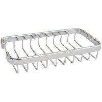 Мыльница Nofer 09056.B Нержавеющая сталь глянцевая — фото 1, Мыльницы