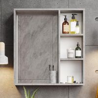 Зеркало Onika Девис 65.00 У 206542 Бетон чикаго — фото 2, Зеркала в ванную комнату