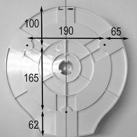 Диспенсер туалетной бумаги Nofer 05005.N Черный — фото 3, Диспенсеры туалетной бумаги