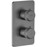 Смеситель для душа Allen Brau Priority 5.31213-MG с термостатом Графит брашированный — фото 1, Смеситель для душа