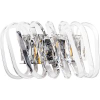 Товар: Настенный светильник Divinare Megan 7568/02 AP-2 Прозрачный Хром - фото 1 Настенный светильник Divinare Megan 7568/02 AP-2 Прозрачный Хром — фото 1, Светильники