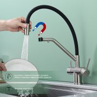 Смеситель для кухни Splenka S70.62.05 Сатин Черный — фото 6, Смесители