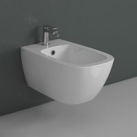 Биде Globo Genesis GNS10.BI подвесное Белое — фото 1, Биде подвесные