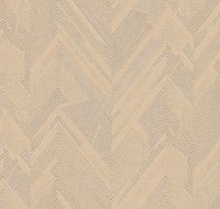 Обои Milassa Okinava Ok1 004 Флизелин (1*10,05) Коричневый, Геометрия — фото 1, Обои для стен