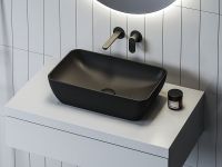 Товар: Раковина-чаша Ravak Uni Slim R 50 XJX0D150000 Черная матовая - фото 2 Раковина-чаша Ravak Uni Slim R 50 XJX0D150000 Черная матовая — фото 2, Раковины накладные