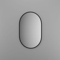 Зеркало Evoform Colora 60х40 BY 0461 с окантовкой - Черный цвет — фото 2, Мебель для ванной