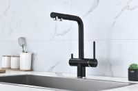 Смеситель для кухни Paulmark Serpentine Se213222-401 Антрацит — фото 2, Смесители для кухни