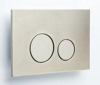 Клавиша смыва Boheme 649-NB Никель — фото 2, Комплектующие для душевого оборудования