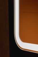 Зеркальный шкаф Silver Mirrors Фиджи Flip 60 LED-00002657 с подсветкой Белый — фото 8, Зеркальные шкафы в ванную