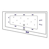 Акриловая ванна Excellent Sfera 170x100 R WAEX.SFP17.ULTRA.BR с гидромассажем — фото 9, Ванны