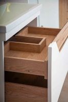 Тумба под раковину Бриклаер Брайтон 80 подвесная Белая матовая Дуб Кера арт-4627125415821 — фото 8, Тумбы под раковину