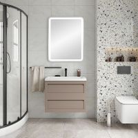 Товар: Тумба под раковину Art&Max AM-Platino-750-2C-SO-CM подвесная Капучино матовая - фото 2 Тумба под раковину Art&Max AM-Platino-750-2C-SO-CM подвесная Капучино матовая — фото 2, Мебель для ванной