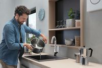 Смеситель для кухни Hansgrohe Focus M421-H220 71802000 Хром — фото 5, Смесители для кухни