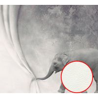 Фреска Ortograf Животные 10810 Фактура флок FLK Флизелин (3*2,7) Серый, Животные — фото 1, Фрески