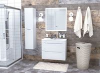 Товар: Тумба под раковину Aquanet Практика 80 330459 подвесная Белая матовая - фото 13 Тумба под раковину Aquanet Практика 80 330459 подвесная Белая матовая — фото 13, Мебель для ванной