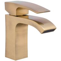 Смеситель для раковины Gappo G07-4 G1007-4 Бронза — фото 1, Смесители для раковины