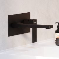 Смеситель для раковины Damixa Gala 530260300 Черный матовый — фото 3, Смесители