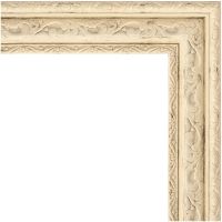 Зеркало Evoform Definite 153х73 в багетной раме - Слоновая кость 51 мм арт-BY 1115 — фото 3, Зеркала в ванную комнату