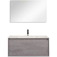 Товар: Тумба с раковиной Black&White Universe U909.1000 100 909U1000 подвесная G.ash - фото 2 Тумба с раковиной Black&White Universe U909.1000 100 909U1000 подвесная G.ash — фото 2, Мебель для ванной