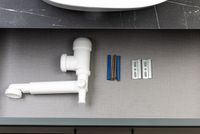 Тумба под раковину La Fenice Cubo 80 FNC-01-CUB-B-80 подвесная Белая матовая — фото 14, Мебель для ванной